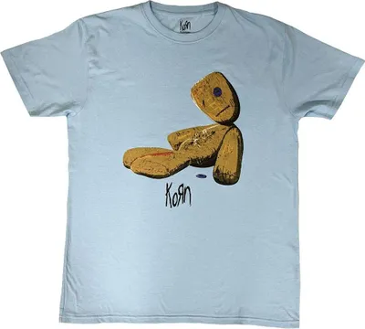 Produktbild von Korn - "Issues" T-Shirt für Herren/Damen Uni RO14363 (L) (Hellblau)