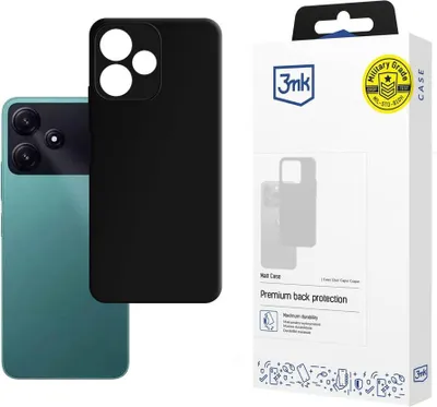 Image de 3MK Matt Case Poco M6 Pro 5G noir Housse de protection