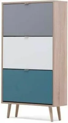 Produktbild von Schuhschrank 002848 70 x 24 x 127 cm