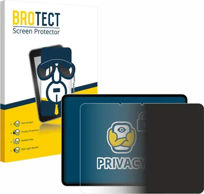 Produktbild von BROTECT Sichtschutzfolie für realme Pad 3 Anti-Spy Privacy Sichtschutz Blickschutz Folie Blaulicht-Schutz