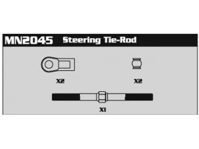 Produktbild von Amewi MN2045 Steering Tie-Rod