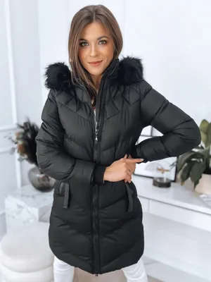 Imagen del producto de Dstreet. Chaqueta de invierno para mujer, modelo Radis, color negro, talla L