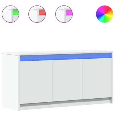 Immagine prodotto di Mobile TV con illuminazione LED Bianco 100x34x50 cm Materiale a base di legno