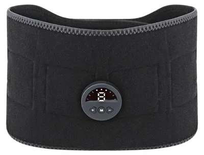 Produktbild von Elektrischer EMS Bauchmuskeltrainer, USB wiederaufladbar, 6 Modi, 19 Intensitätsstufen