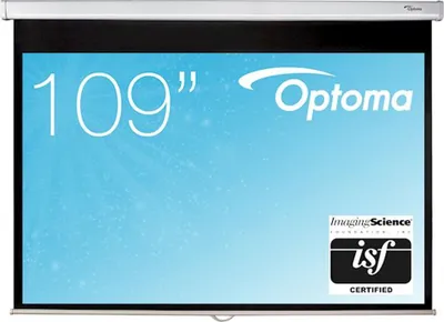 Produktbild von Optoma DS-1109PMG+ manuelle Pull-Down Leinwand 109'' (276,86 cm) Bildformat 16:10