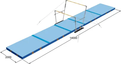 Produktbild von Spieth Fallschutz-Mattensatz "München"