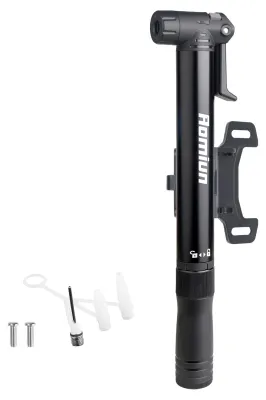 Produktbild von Fahrradpumpe und Schraubenschlüssel 2-in-1-Reifenfüller – tragbares Ratschenwerkzeug aus Aluminiumlegierung für Fahrräder und Motorräder, mit Notfallreparaturfunktion, schwarz