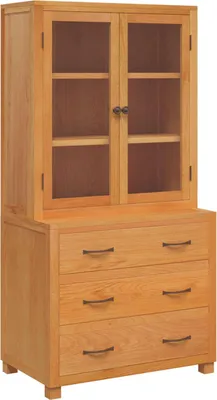 Produktbild von Aufbewahrungsmöbel-Set mit Schubladen Braun Holzwerkstoff