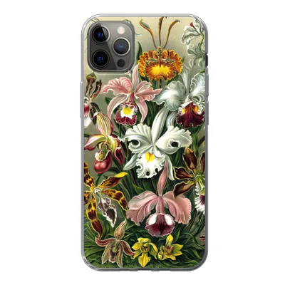 Produktbild von MuchoWow® Handyhülle Schutzhülle Hülle für iPhone 13 Pro Max Orchidee - Haeckel - Kunst Silikon Softcase Handy Hülle - Mobiltelefon