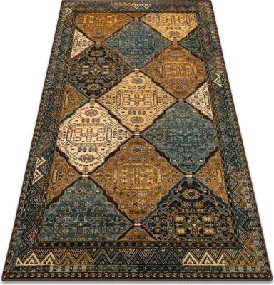 Zdjęcie produktu dla Dywan wełniany POLONIA Astoria orientalny, koniak beż beżowy 200x300 cm