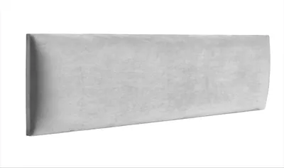 Produktbild von RAVIO Wandpaneel Wandkissen als Kopfteil für Bett 3D Wandverkleidung mit Schaumstoff Wandpolster Wanddeko (60 x 15 cm, Farbe: Hellgrau - Magic Velvet 2239)