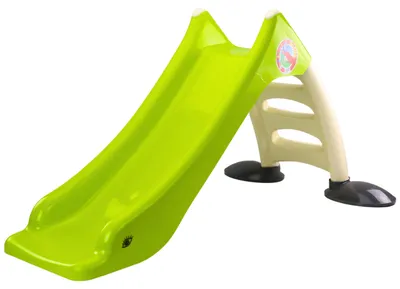 Produktbild von Gartenrutsche für Kinder, 3-stufige Leiter, Limette, 75 cm, 424