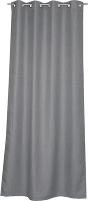 Produktbild von SCHÖNER WOHNEN-Kollektion Blickdichter Ösenvorhang OPACO Grau 140 x 250 cm