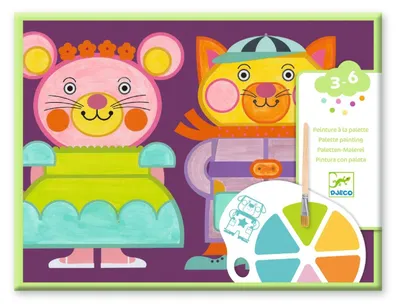 Image de Jeu créatif de peinture « Joues roses », Djeco
