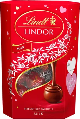 Obrázok produktu pre Lindt Lindor Pralinky Mliečna čokoláda 200 g