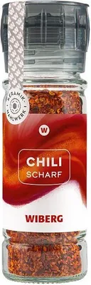 Produktbild von Wiberg-Gewürzmühle Chili scharf, geschrotet 40g