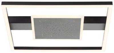 Immagine prodotto di Plafoniera LED brillante Reno 37 x 37 cm, 3500 lm, 3000 K, starlight, nero