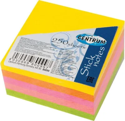 Image de Notes autocollantes 51x51mm 250K. 80099