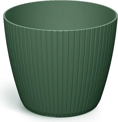 Obrázek produktu pro Květináč LAMIE tmavě zelený 13,8 cm