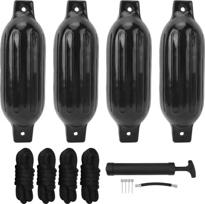 Produktbild von Aufblasbare Bootsstoßstange Kit Schutzbrüchen docken nach Yacht Ponton Fischerei Marine