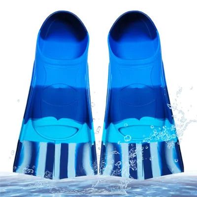 Produktbild von Schwimmflossen Kinder, kurze Flossen, 100% Silikon, Schwimmtraining