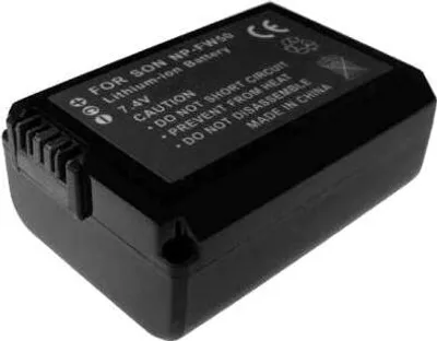 Produktbild von Trade-Shop Kamera Li-Ion Akku 7,4V 1300mAh ersetzt Sony NP-FW50 für Sony Alpha 7 Alpha 7R Alpha 7s A6000
