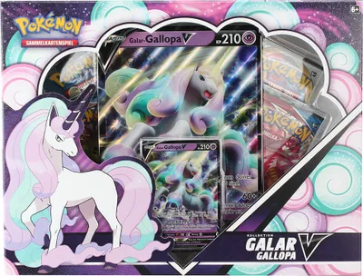 Produktbild von Pokemon Sammelkartenspiel: Kollektion Galar-Gallopa V