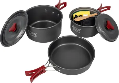 Immagine prodotto di Sada nádobí Acra C21 camping set alluminium pro 2-3 osoby