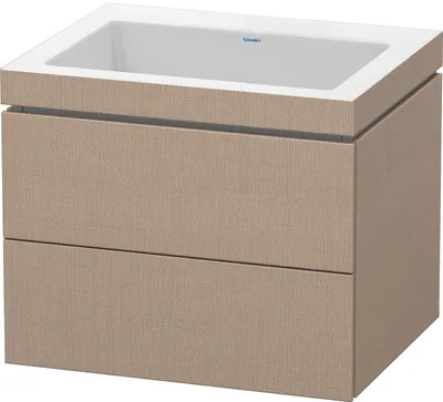 Produktbild von Duravit Duravit Waschtischunterbau L-CUBE WT Vero Air 500x600x480mm o HL leinen