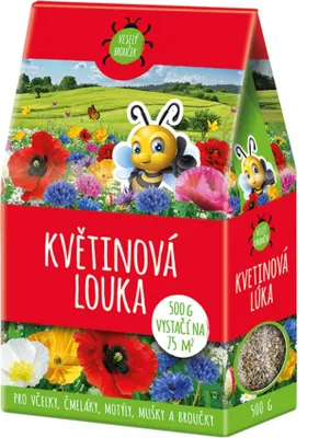 Obrázek produktu pro Travní směs Veselý brouček - Květinová louka 500 g