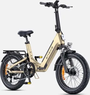 Produktbild von E-Bike L20 3.0 BOOST - Motor 250W Akku 48V13.5Ah 20 Zoll TUV Hydraulische Scheibenbremsen - Gold