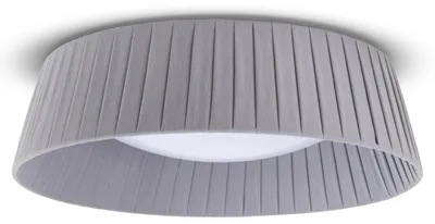 Produktbild von Deckenlampe Esstisch Deko Wohnzimmer Modern Büro Rund Lampenschirm Stoff E27