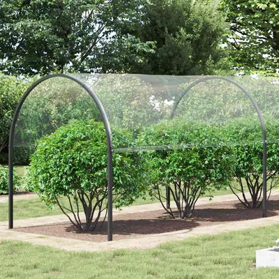 Zdjęcie produktu dla vidaXL Przezroczysta plandeka z oczkami 4x12 m PVC