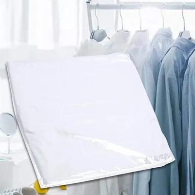 Immagine prodotto di Sacchetti protettivi in plastica per indumenti, buste trasparenti per indumenti, sacchetti protettivi per armadi, indumenti, pacchi, abiti, giacche, uniformi (60×90)