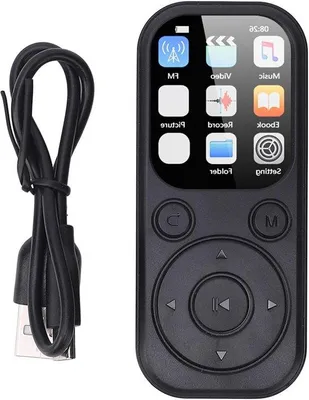 Productafbeelding van Draagbare Muziekspeler - MP3 Speler - Muziek Luisteren - Bluetooth 5.4 Connectie - 32GB Geheugen - Zwart