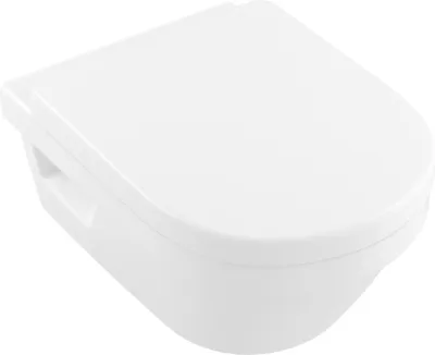 Produktbild von Villeroy & Boch WC-Sitz ARCHITECTURA Scharniere aus Edelstahl weiß