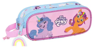 Zdjęcie produktu dla Torba typu "carry-all" My Little Pony, seria "Wild & Free", kolor niebiesko-różowy, wymiary: 21 x 8 x 6 cm