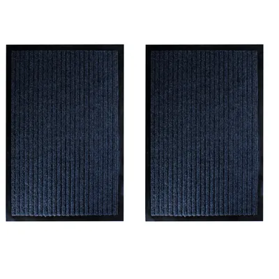 Produktbild von 2 Stück Schmutzfangmatte 40x60cm grau