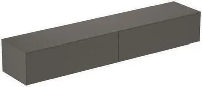 Produktbild von Waschtischplatte CONCA o Ausschnitt 2387x505mm anthrazit matt anthrazit matt