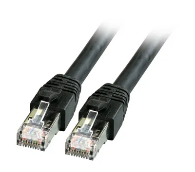 Obrázok produktu pre EFB Elektronik K5528SW.5, 5 m, Cat8.1, S/FTP (S-STP), RJ-45, RJ-45, Čierna