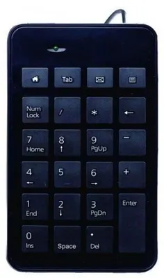 Image de Clavier numérique pour ordinateur portable, noir, S7134063