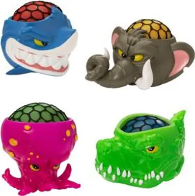 Image de Stretcherz Braineez figurine à presser assortie | 8 pièces