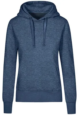 Produktbild von X.O Hoodie Damen, Marineblau-Melange, M