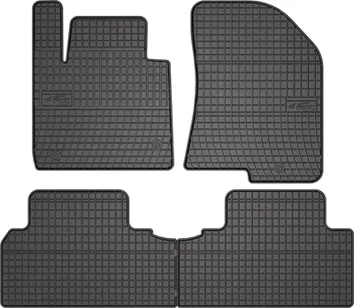 Immagine prodotto di 2013-2019 Kia Carens Tappetini in gomma nera 4 pz
