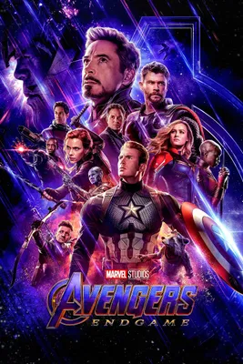 A3 Poster Avengers Endgame Classic Marvel Film 250gsm Glanz