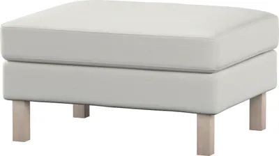 Productafbeelding van Dekoria bekleding voor Karlstad hocker, mediumgrijs, hoes, geschikt voor Karstadt hockers