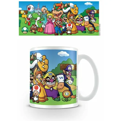 Produktbild von Mug ceramiczny Super Mario - 0,315 l, wysoka jakość, kubek do picia