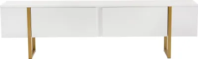 Image de Meuble TV en bois "Serenity" - 180 x 29 x 50 cm - Blanc