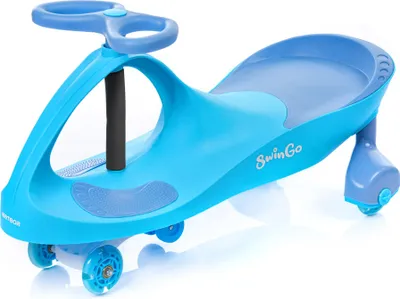 Immagine prodotto di SWING CAR METEOR SWINGO blu Scivolo auto per bambini mantenere l'equilibrio del corpo auto swing auto scivolo