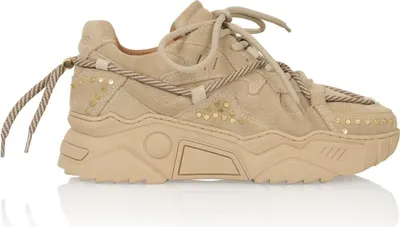 Produktbild von DWRS JUPITER Nieten Beige - Damen Sneaker - J5554E-01